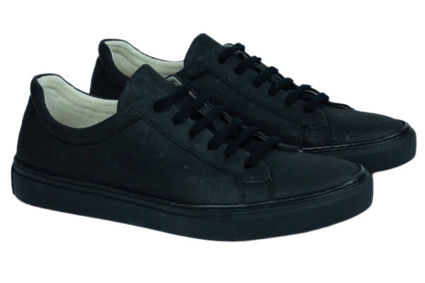 Mens Black Cork Sneakers