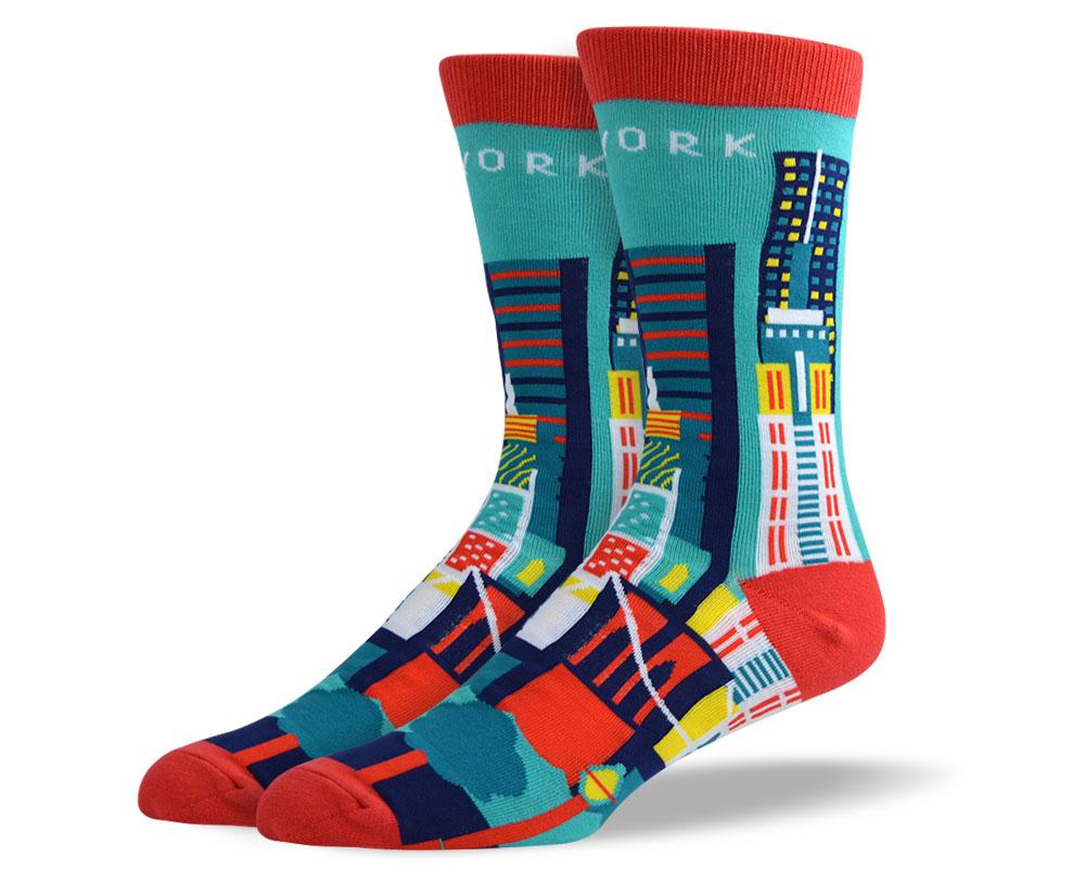 Men's Creative New York Dress Socks