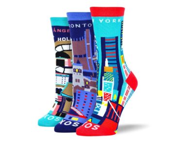 Women's Novelty City Sock Bundle