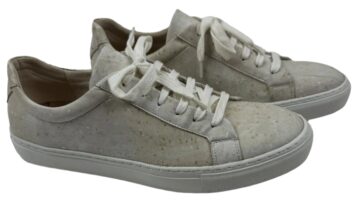 Mens White Cork Sneakers