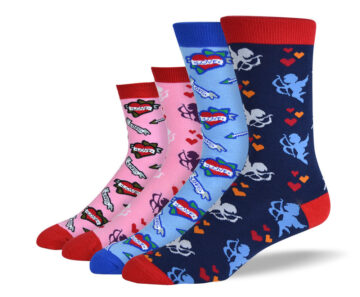 Men's & Women's Valentines Sock Bundle